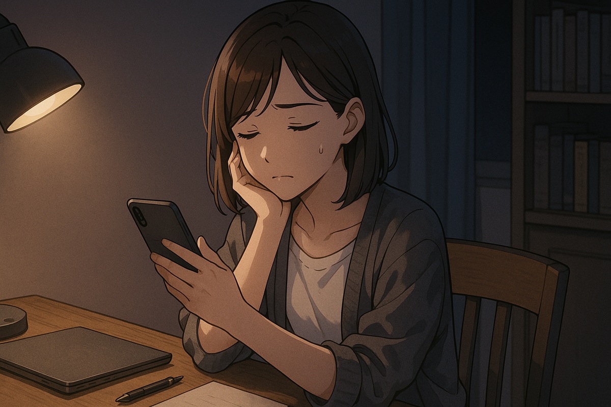 退職時のLINEグループへの例文：ネガティブな理由で辞める場合