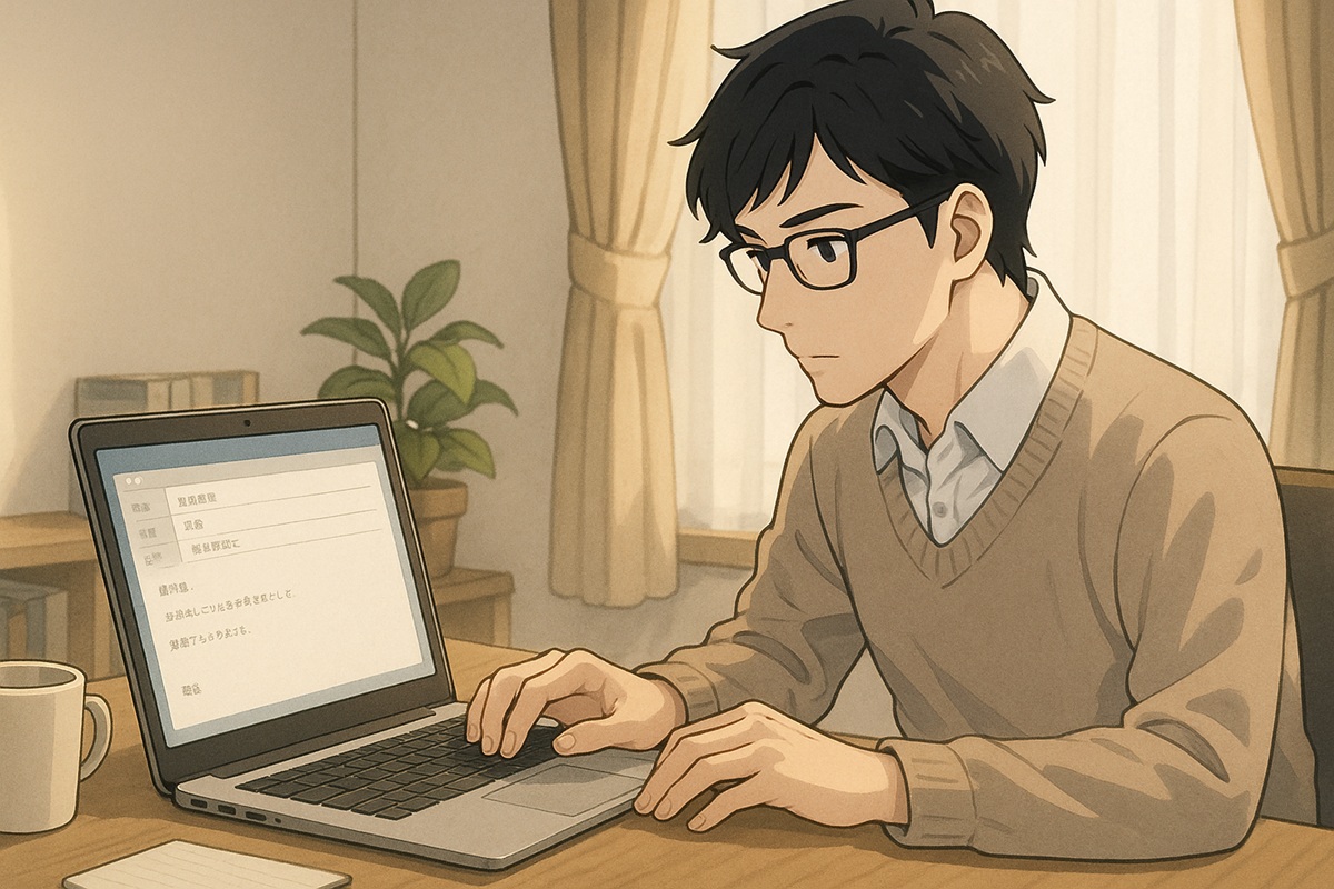 退職をメールで連絡する際の例文と件名