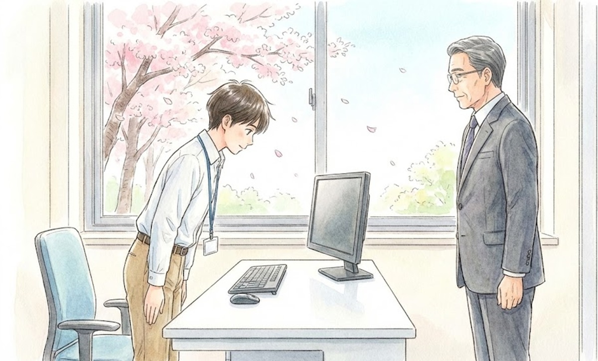 試用期間で退職する人は挨拶のみで済ませる