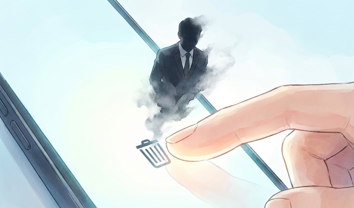 退職者が嫌いな上司の連絡先を消す心理的防衛