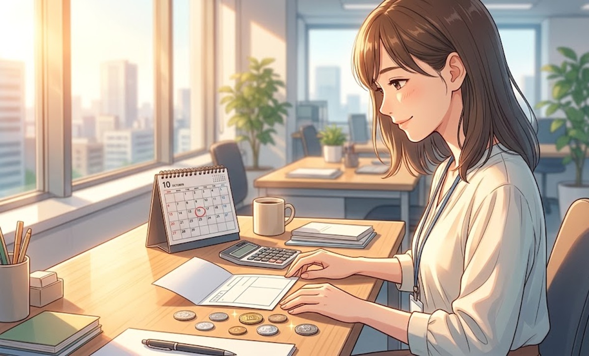 給料は退職日まで日割り計算で支給される