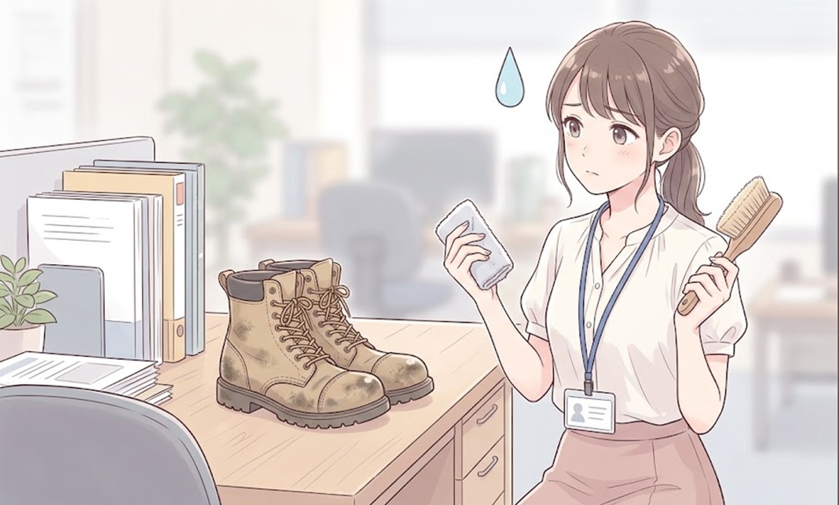 退職時、会社への返却前に靴のクリーニングは必要か
